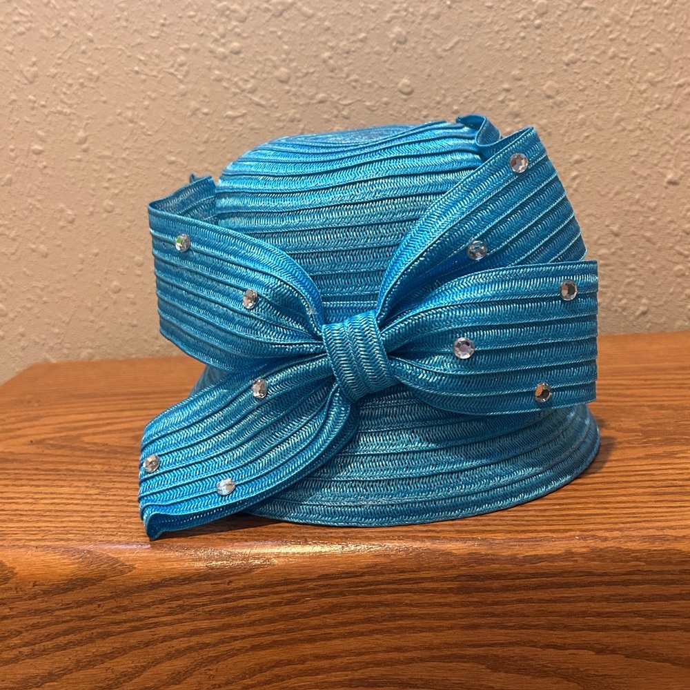 Fine Millinery Blue Hat